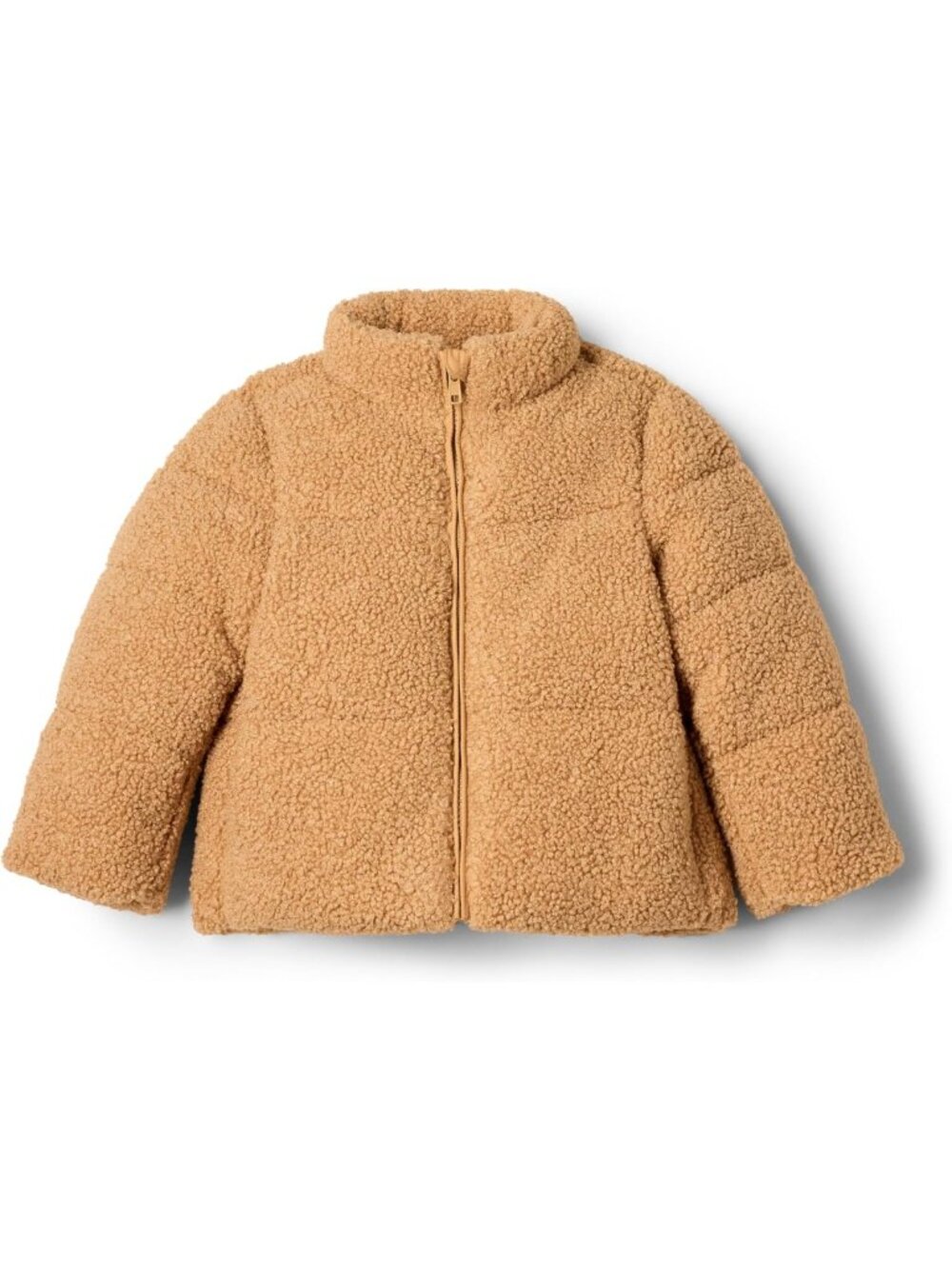Cozy Unisex Teddy Puffer Jacket for Toddlers & Babies - Winter Coat, Fleece